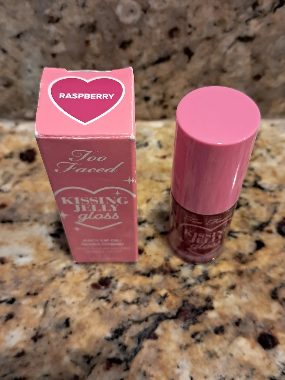 Too Faced Kissing Jelly Gloss - Raspberry